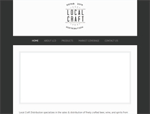 Tablet Screenshot of localcraftdistribution.com